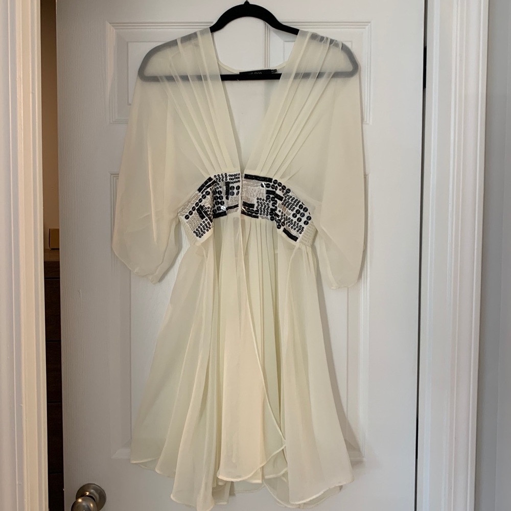 Never worn Lace Overlay dress size medium